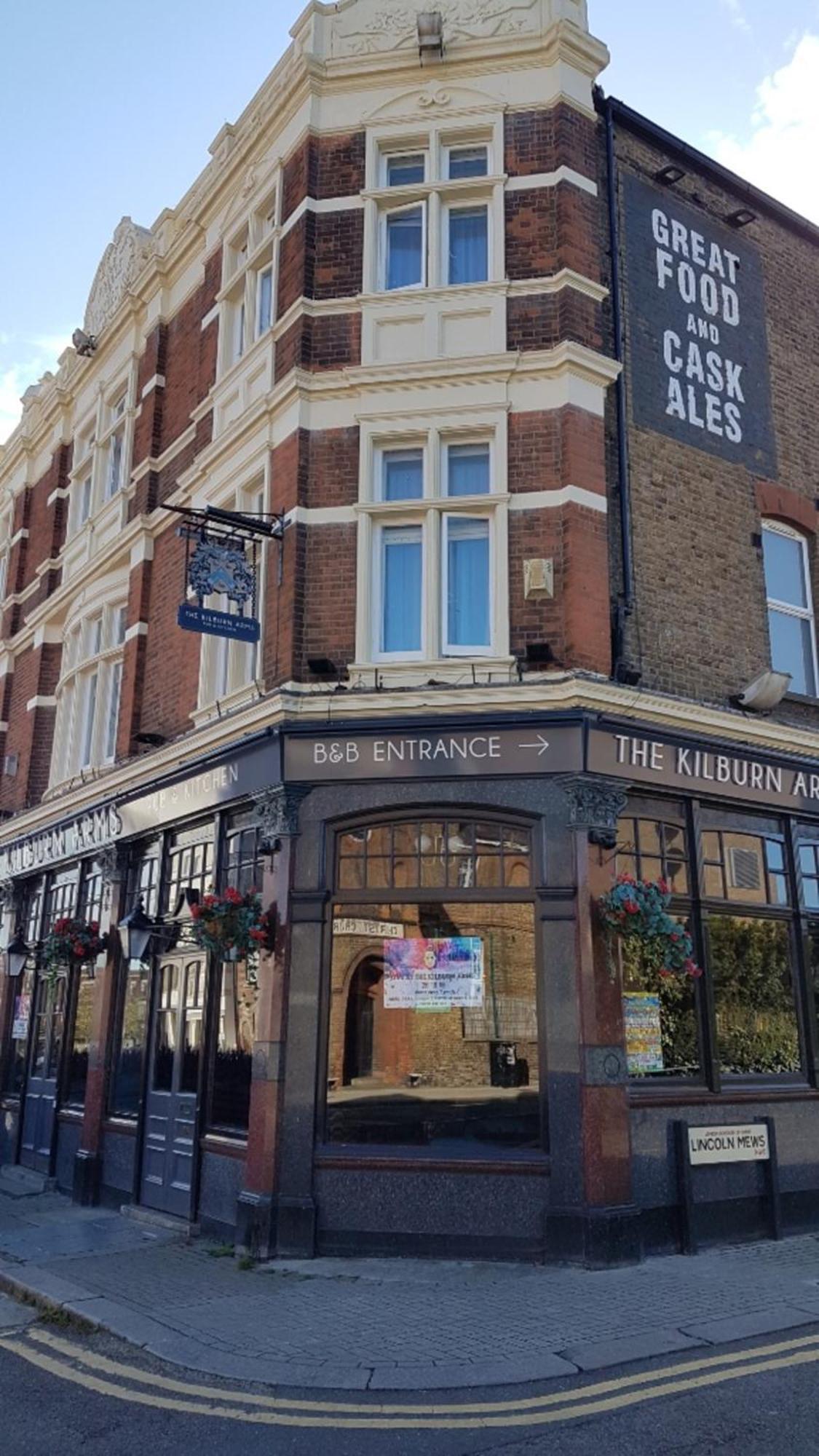 Oyo The Kilburn Arms Bed & Breakfast Londra Dış mekan fotoğraf